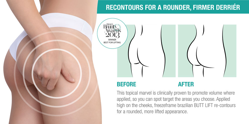 Freezeframe Brazilian Butt Lift, Re-contours for Full Firm &Rounded Curves Reduce pancake butt 4