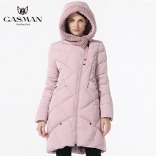 GASMAN 2019 New Winter Collection Brand Fashion Thick Women Winter Bio Down Jackets Hooded Women Parkas Coats Plus Size 5XL 6XL