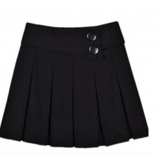 New Autumn Winter Women Woolen Pleated Skirt Short Skirt Slim All-match Casual Skirt Skirts Women