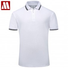 2019 Summer Style Cotton Man Polo Shirts Solid Color Short Sleeve Slim Breathable Famous Brand Men's Polos Shirts Male Tops XXXL