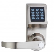 HAIFUAN Digital Door Lock,Unlock with Mifare Card, Code and Key,Handle Direction Reversible(HFAD6300-L)
