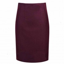 2018 Autumn Winter High Waist Woolen Skirt Women Career Work OL Skirt Plus Size Casual Pencil Skirts Women S-XXXL