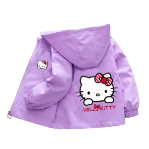 frozen 2 Spring and Autumn Girls Cartoon Jacket Girls hello kitty Outing Clothes Jacket Children outwear girl baby coat 1-10Year