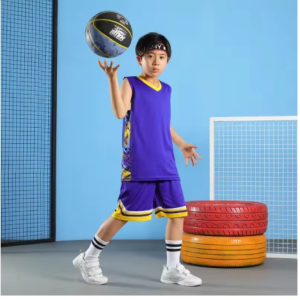 Kid Basketball Jersey Quick-drying Training Uniform Shirts Children Sportswear Kit Boys and Girls Tracksuit Sport Suit Clothes