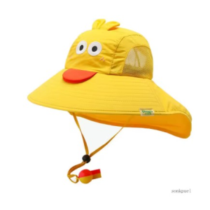 Outdoor Summer Hat for Kids Children Sun Hat Neck Ear Cover Sun Protection Beach Caps Kids Boy Girl Flap Cap for Children