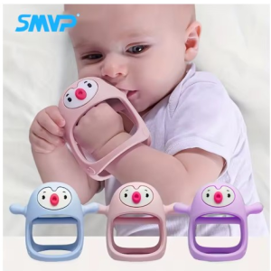 Never Drop Silicone Teething Toys for Babies,Infant Hand Teether Pacifiers Breastfeeding Babies, Teethers Toy For New Born