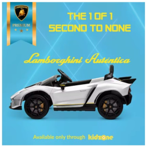 12v Ride On Car, Licensed Autentica Limited Edition Electric Vehicle Toy for Kid & Toddler, Battery Powered Sports Car w/2 Speed