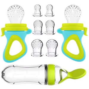 Squeezing Feeding Bottle Cup Silicone Newborn Baby Pacifier Training Rice Spoon Infant Cereal Food Supplement Feeder Tableware